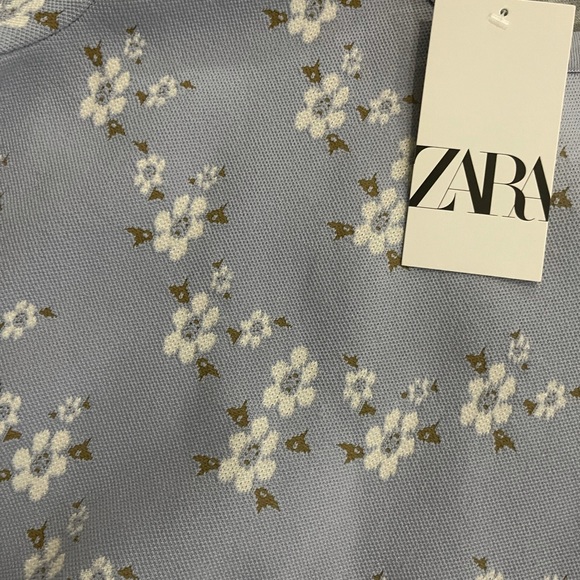 Zara floral knitted sweater - Picture 4 of 7
